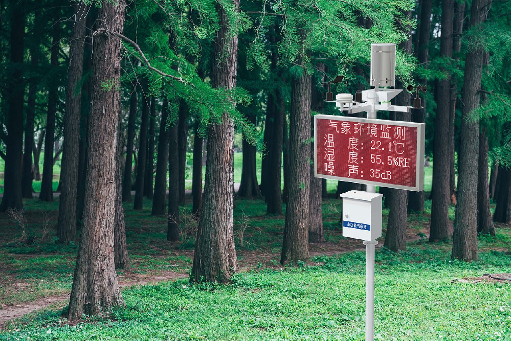 Les stations météorologiques sont utilisées dans les forêts.jpg