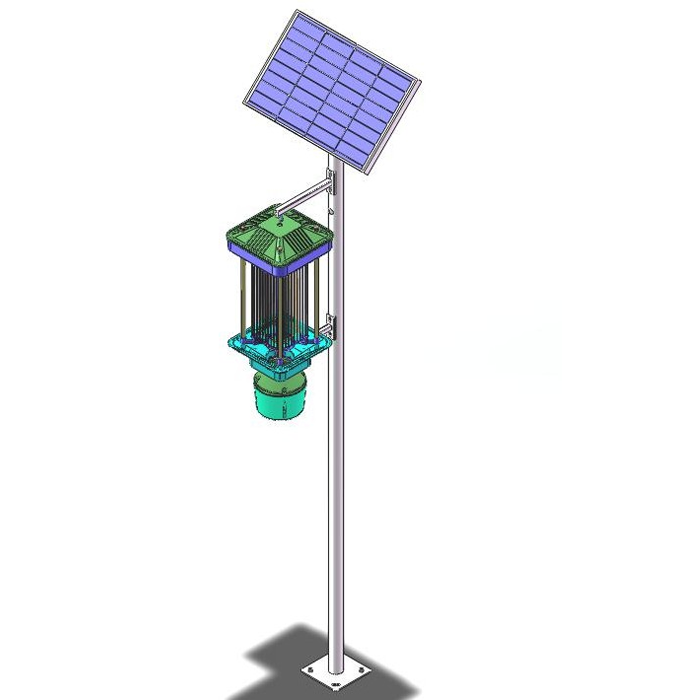 Piège à insectes solaire à vibration de fréquence NiuBoL pour la lutte antiparasitaire agricole