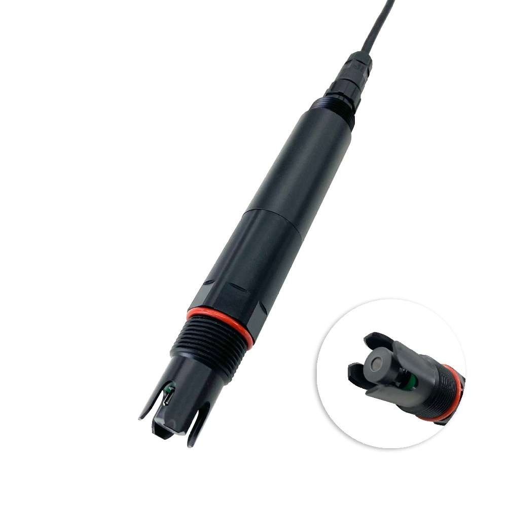 Capteur d'ions chlorure en ligne NBL-CLI-206A : Électrode sélective d'ions à membrane solide, RS-485 Modbus/RTU