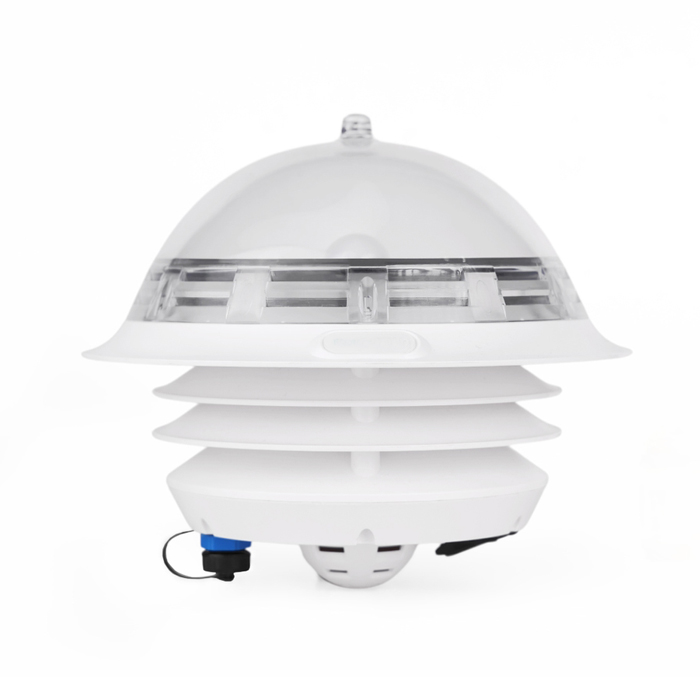 NiuBoL Station de surveillance environnementale intelligente | Système de surveillance environnementale multiparamétrique solaire 4G